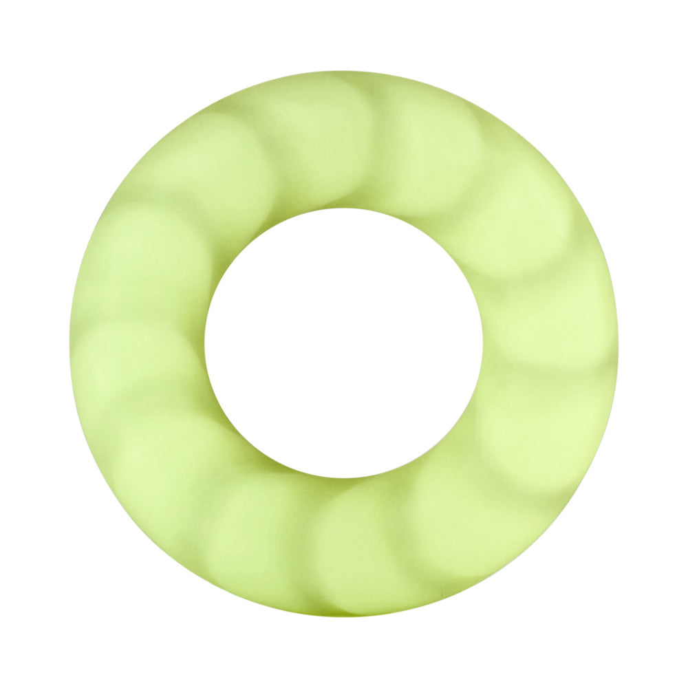 Forto F-25 Liquid Silicone Cockring 23mm Glow