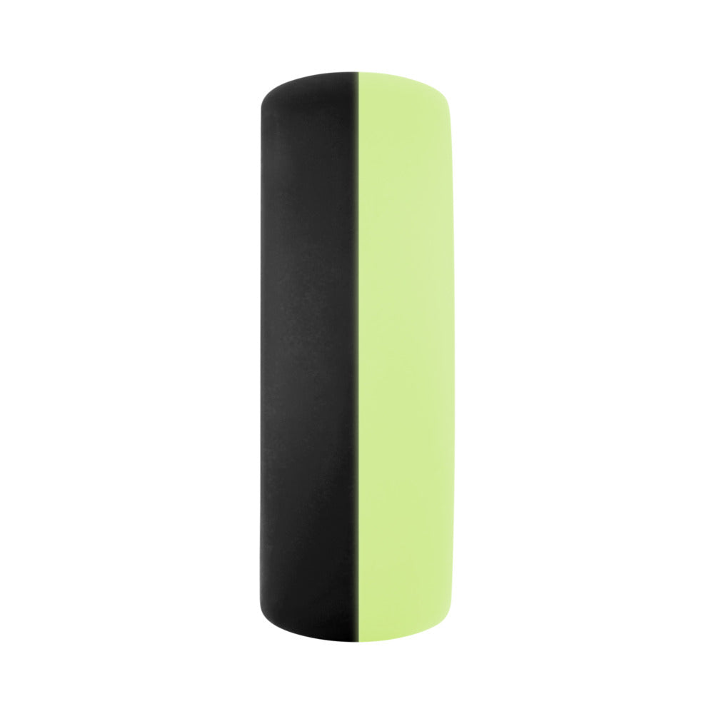 Forto F-19 Liquid Silicone 2-Tone Cockring Black/Glow