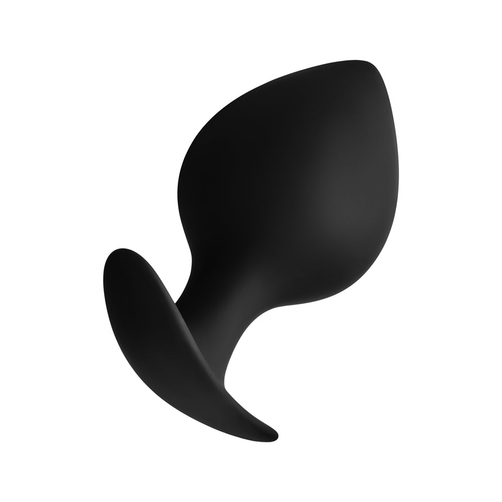 Forto F-60 Spade Silicone Anal Plug Medium Black