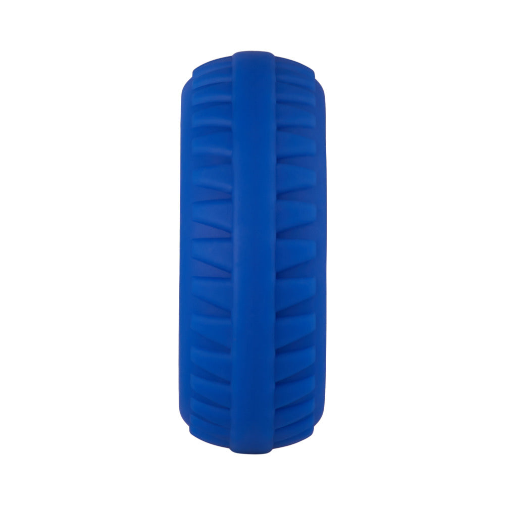 Forto F-12 Liquid Silicone Cockring 35mm Blue