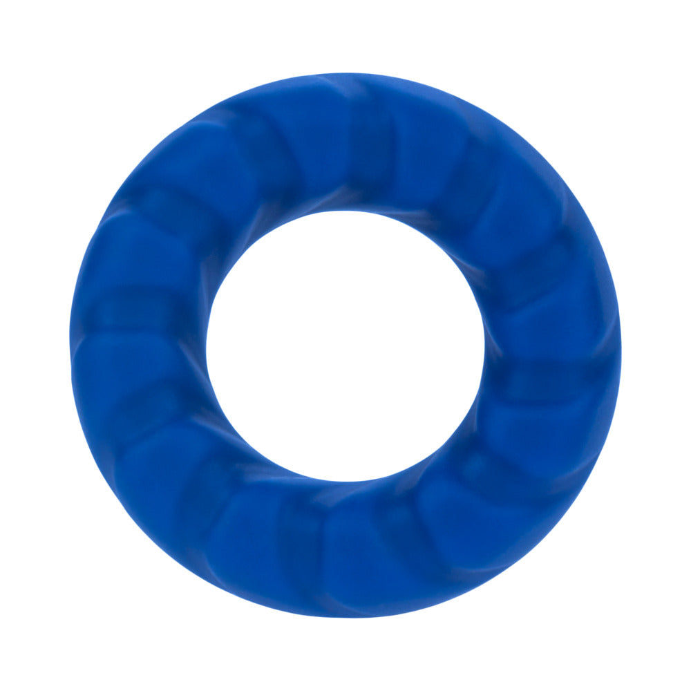 Forto F-25 Liquid Silicone Cockring 23mm Blue