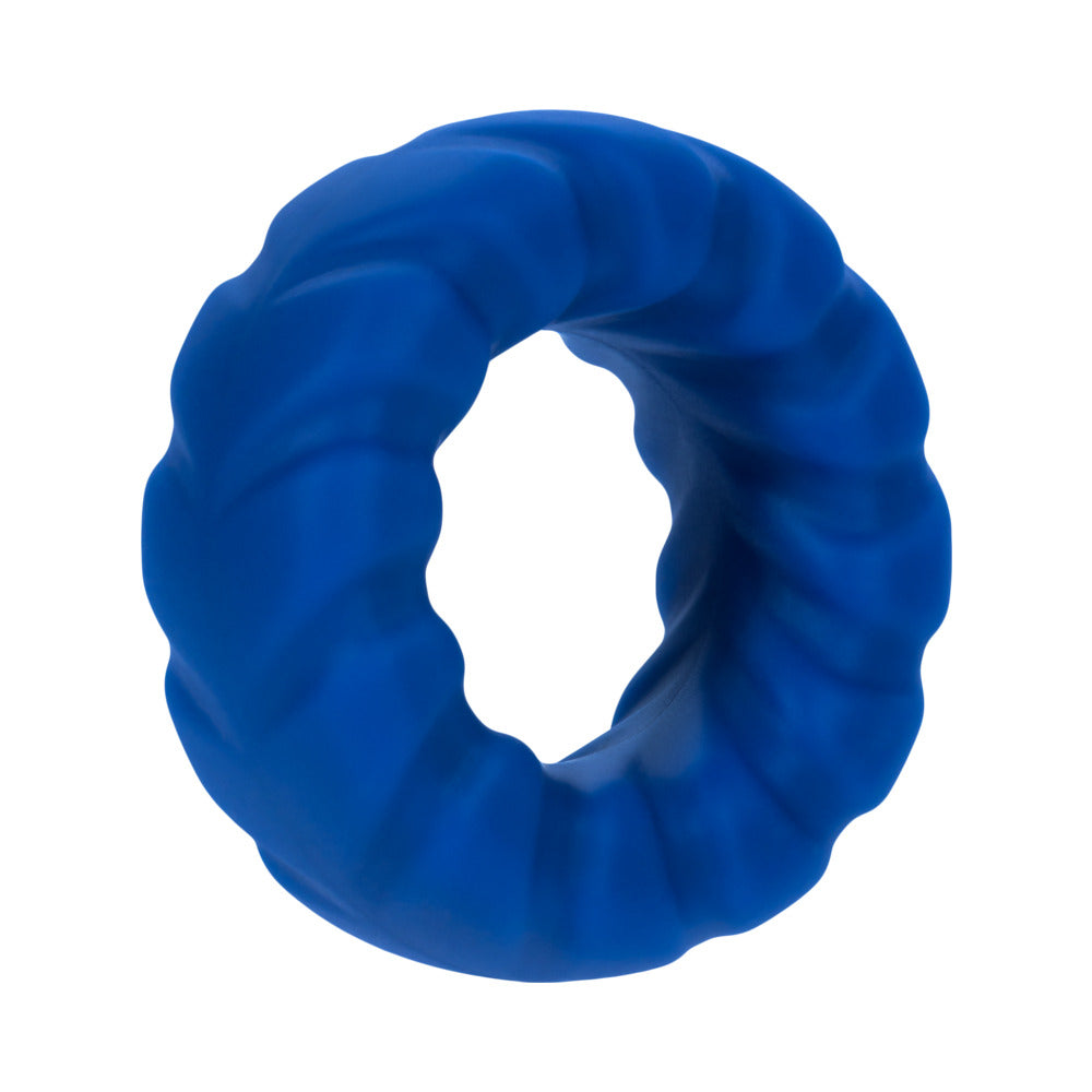 Forto F-25 Liquid Silicone Cockring 23mm Blue