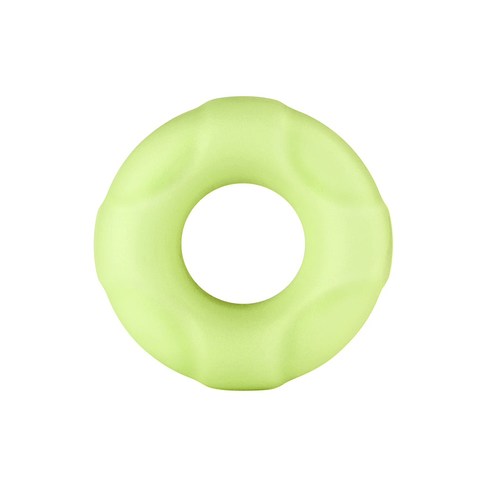 Forto F-33 Liquid Silicone Cockring Small Glow