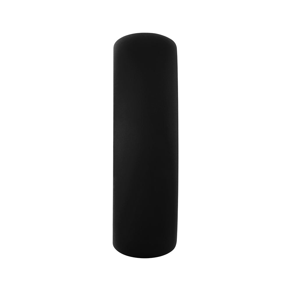 Forto F-64 Wide Liquid Silicone Cockring Medium Black