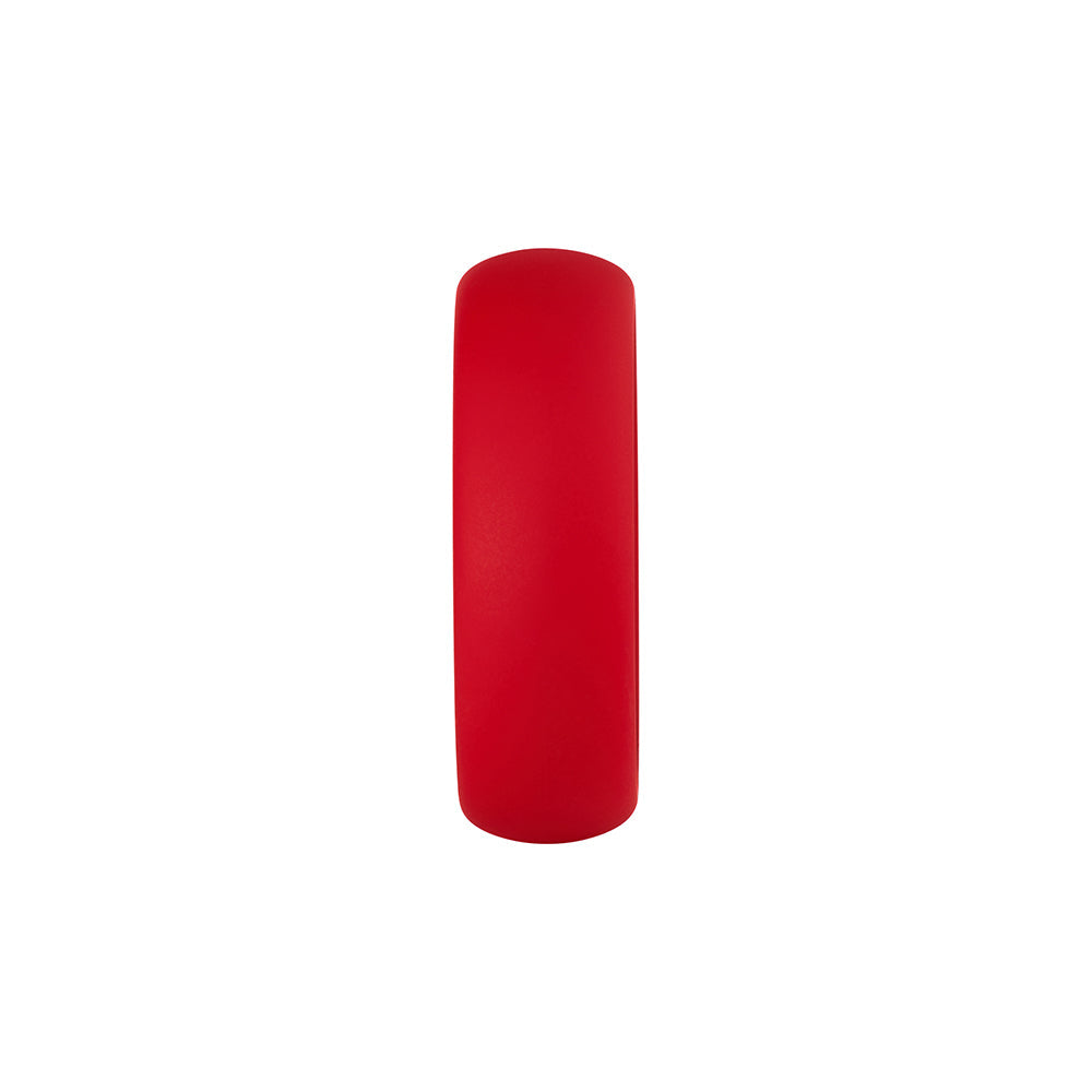 Forto F-64 Wide Liquid Silicone Cockring Small Red