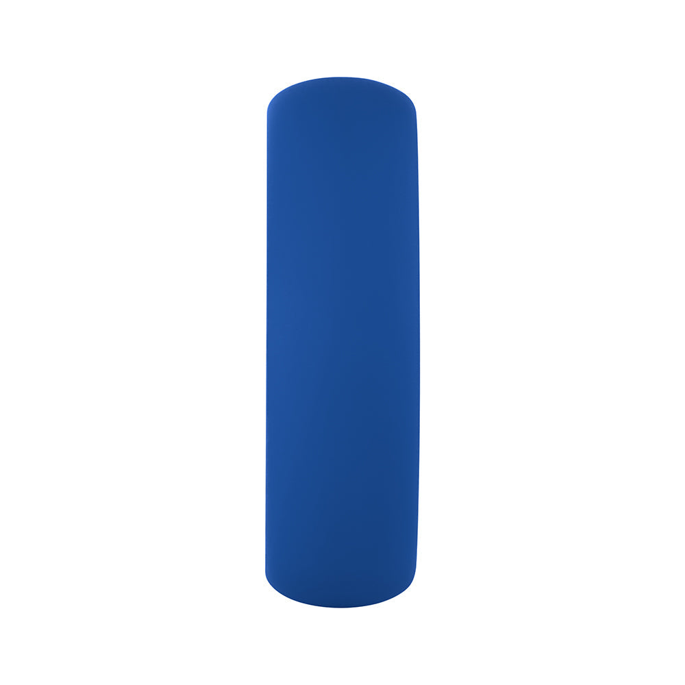 Forto F-64 Wide Liquid Silicone Cockring Medium Blue