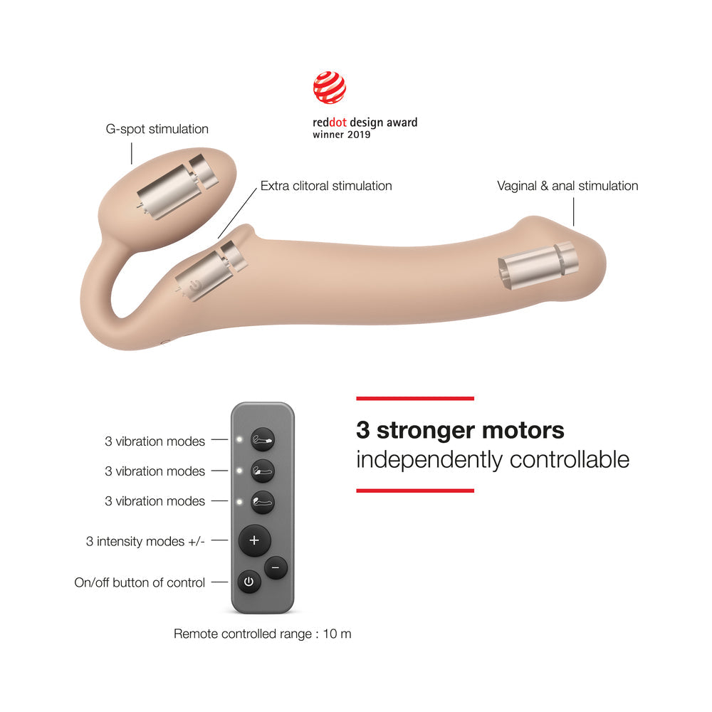 Strap-On-Me VibrBendableStrapOn Van M