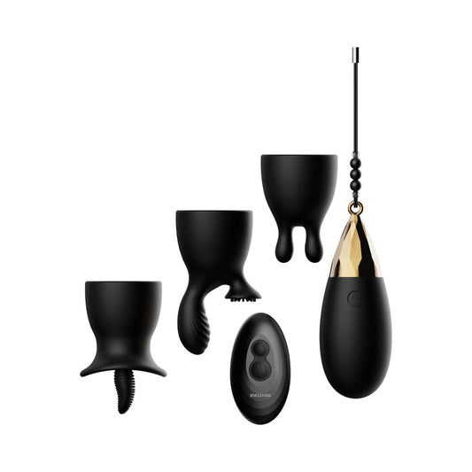 Evolved EggCitement 5Pc Vibe&Acc Set Blk