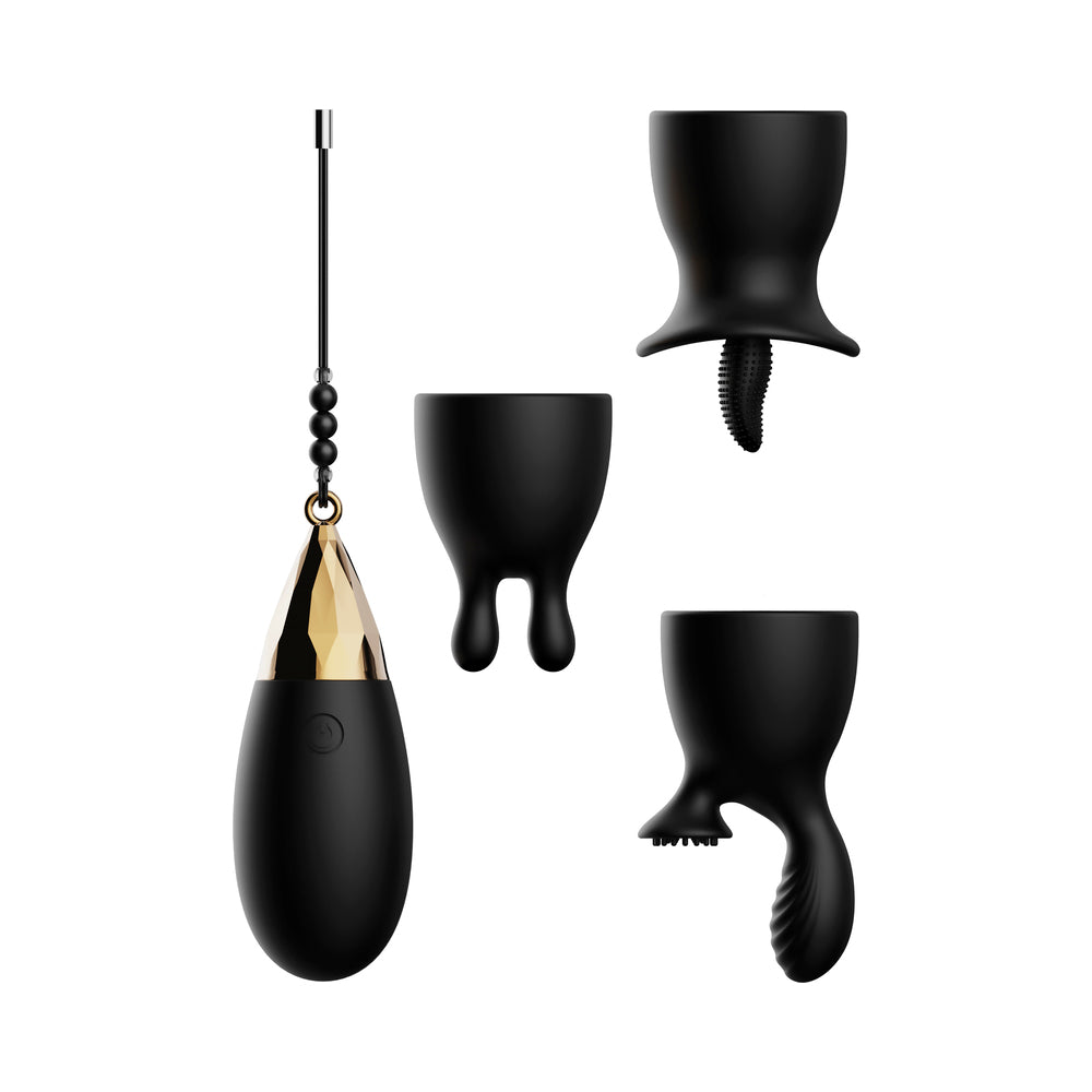 Evolved EggCitement 5Pc Vibe&Acc Set Blk