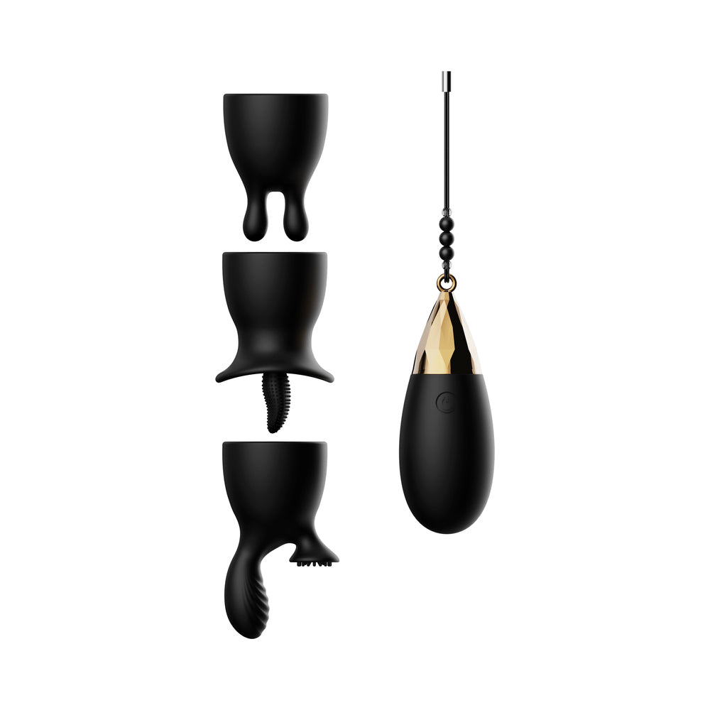 Evolved EggCitement 5Pc Vibe&Acc Set Blk