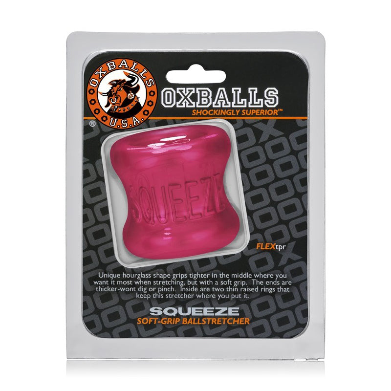 Oxballs Squeeze Ballstretcher O/S Hot Pink