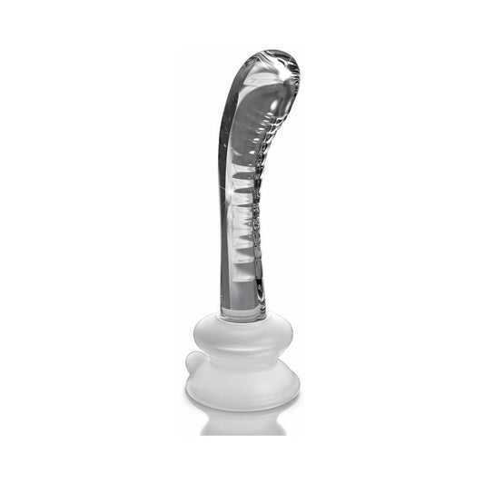 Icicles #88 Glass G-Spot Massager Clear