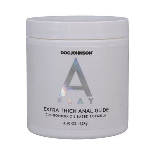 A-Play Extra-Thick Anal Glide Cushioning Oil-Based Formula 4.5 oz.