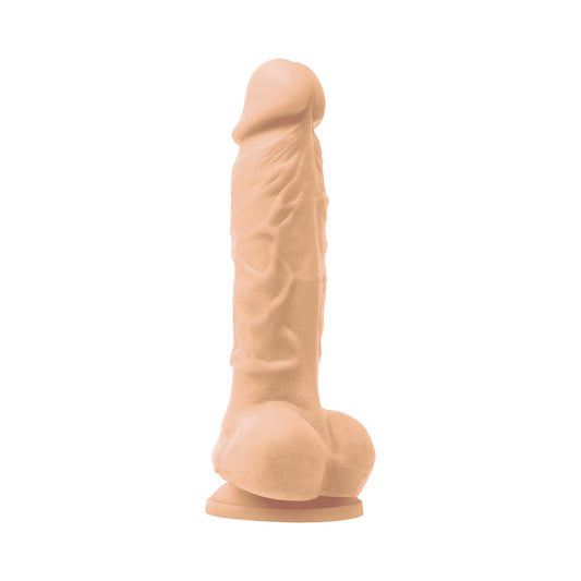 Colours Pleasures 5 in. Vibrating Dildo Beige