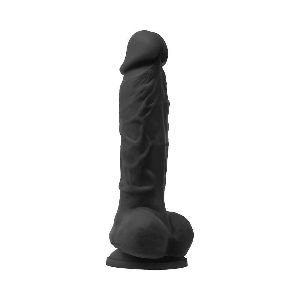 Colours Pleasures 5in Vibr Dildo Black