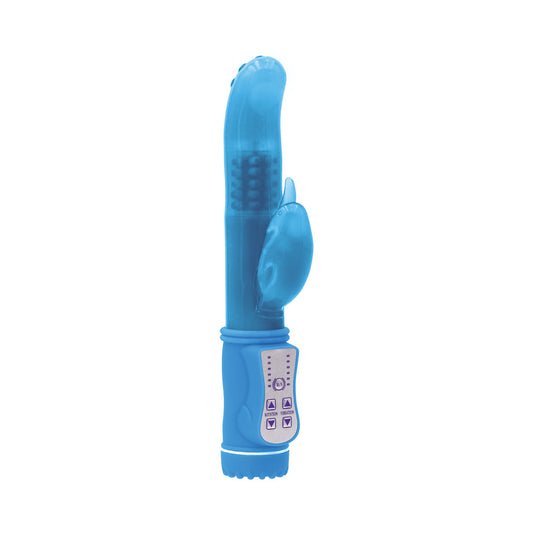 Firefly Jessica Dolphin Vibrator Blue