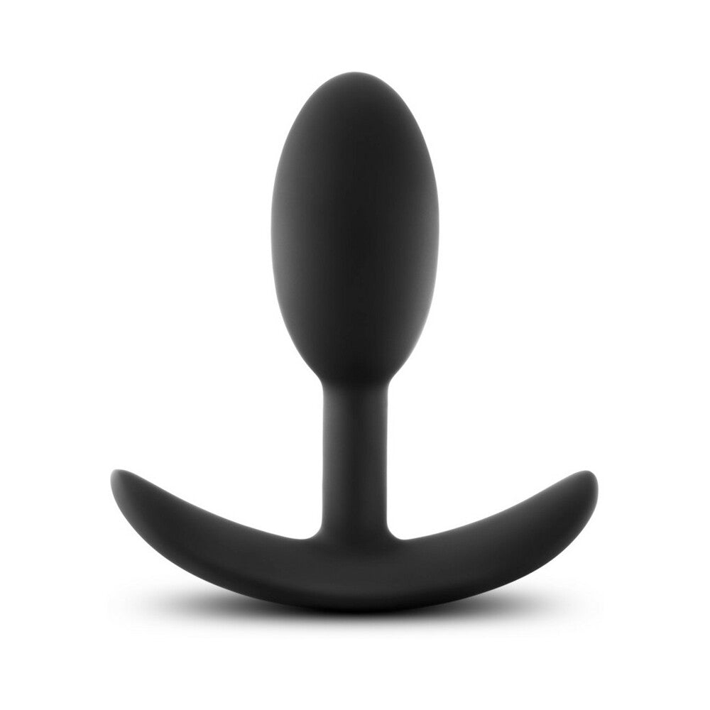 Anal Adventures Vibra Slim Plug Sml Blk