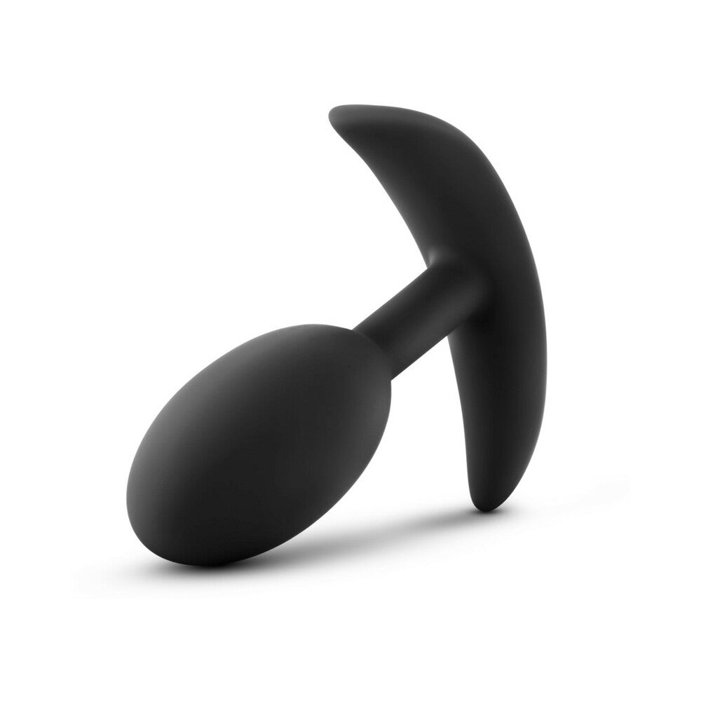 Anal Adventures Vibra Slim Plug Med Blk