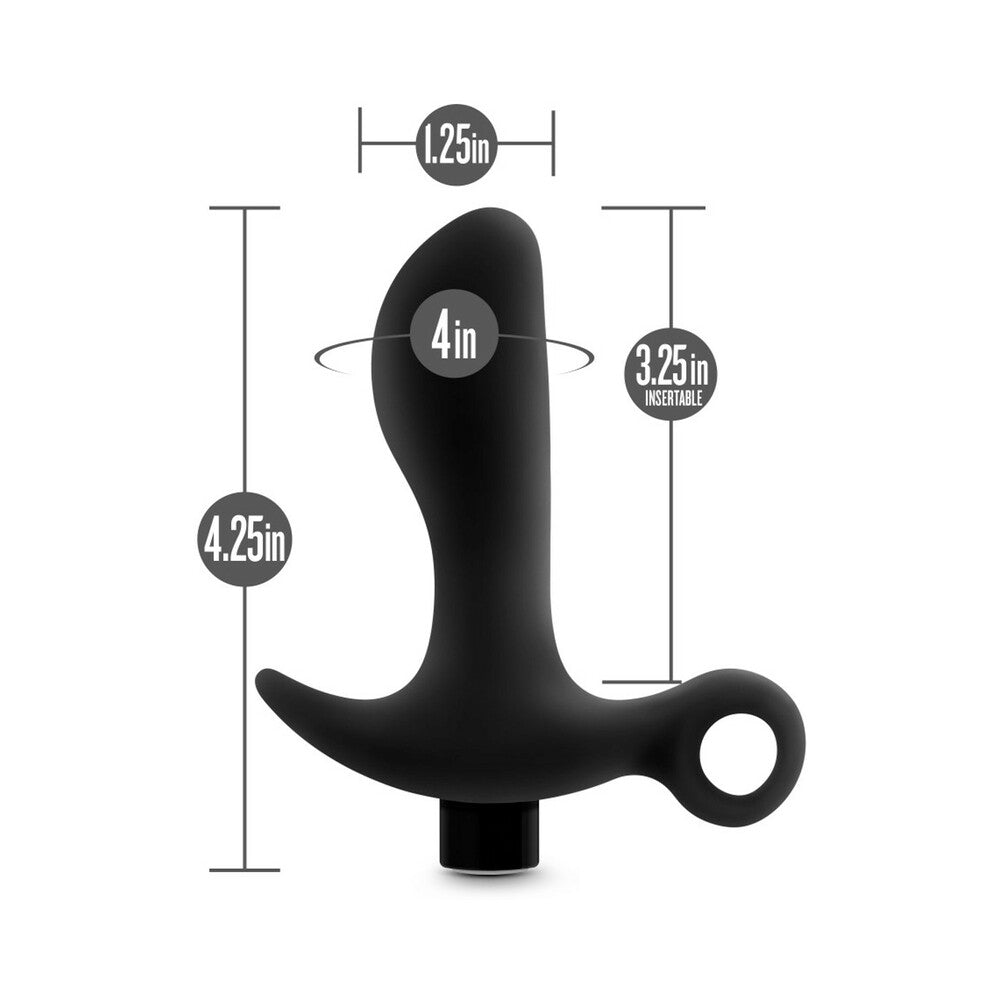 Anal Adventures VibrProstateMassag01 Blk