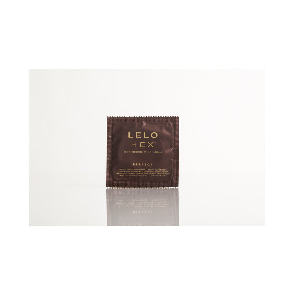 LELO HEX Respect XL Condoms 3-Pack