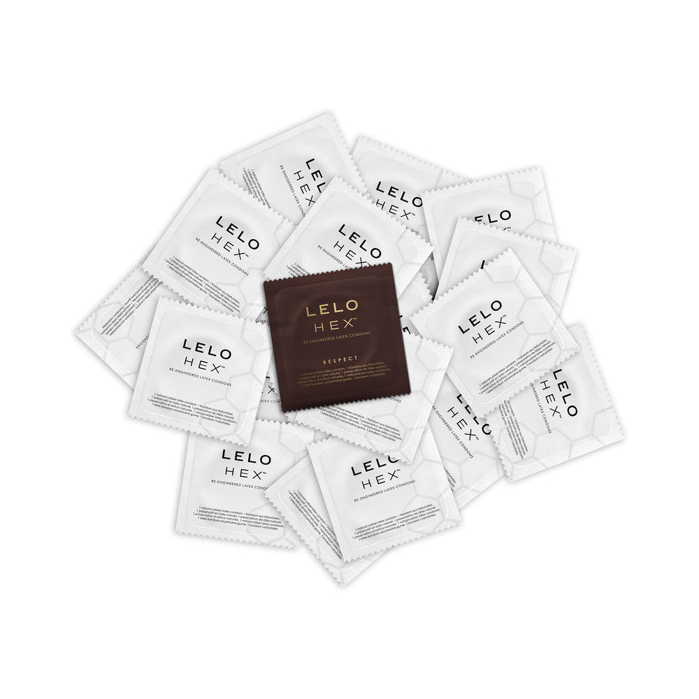 LELO HEX Respect XL Condoms 3-Pack