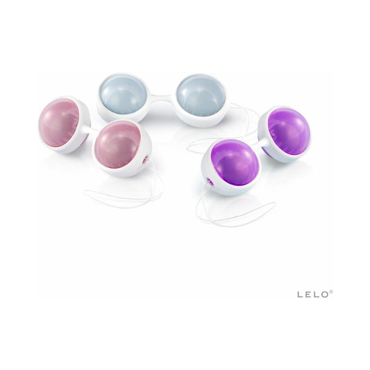 LELO BEADS Plus Kegel Ball Set BluPnkPur