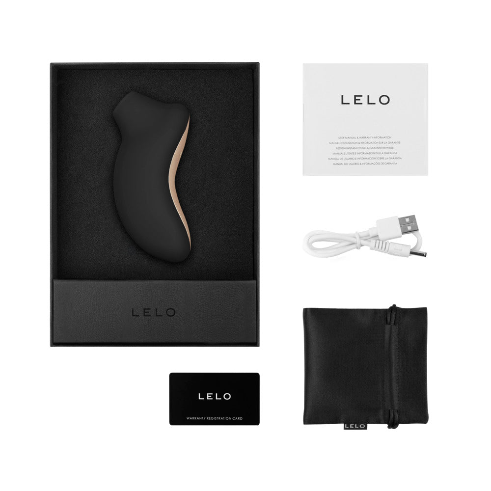 LELO SONA Rechargeable Clitoral Stimulator Black