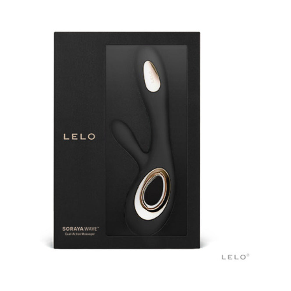 LELO SORAYA WAVE Rabbit Vibrator Black