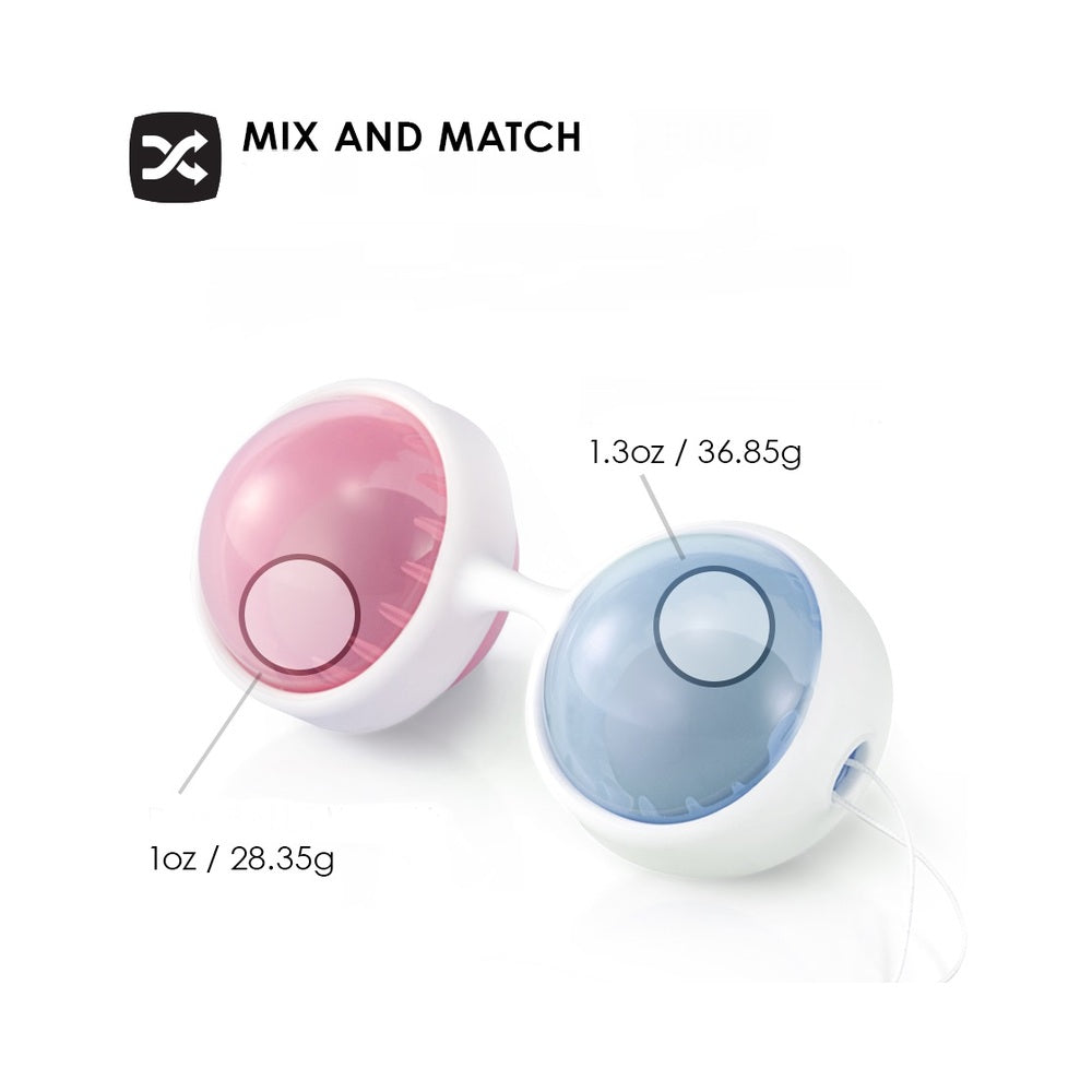 LELO BEADS Mini Kegel Balls Set BluePink