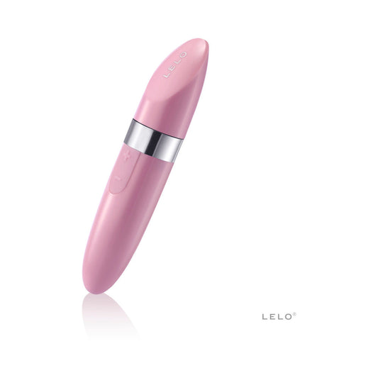 Vibrador con forma de lápiz labial LELO MIA 2 en color rosa pétalo