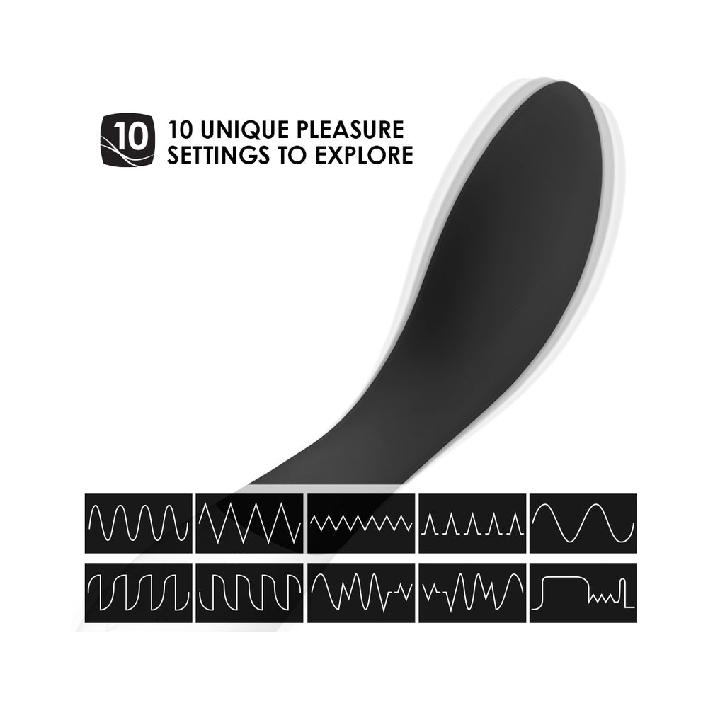 Vibrador de punto G LELO MONA WAVE Negro