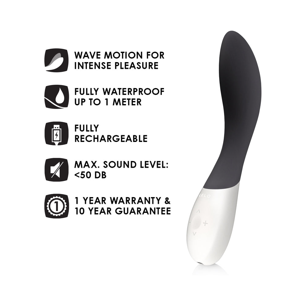 Vibrador de punto G LELO MONA WAVE Negro