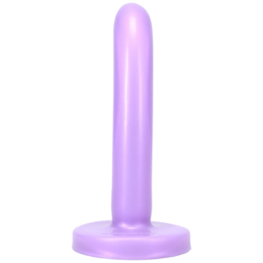 Consolador pequeño Tantus Silk de color morado claro CLAM