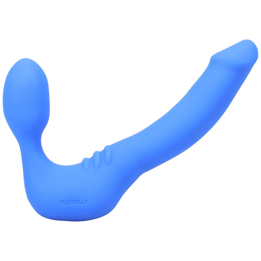 Tantus Strapless Slim Vibrating Blue