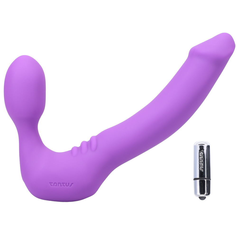 Tantus Strapless Classic Vibrating LtPur