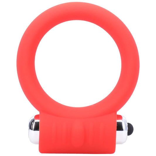 Tantus Vibrating C-Ring 2in Red