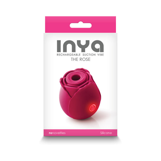 INYA The Rose Rechargeable Suction Vibe Red