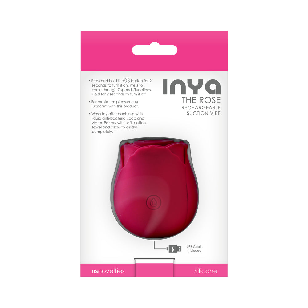 INYA The Rose Suction Vibe Red