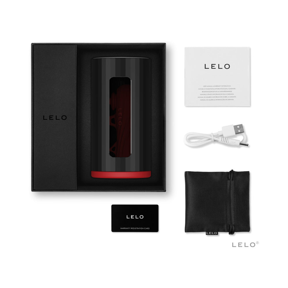 LELO F1S V2 Masturbator Black/Red