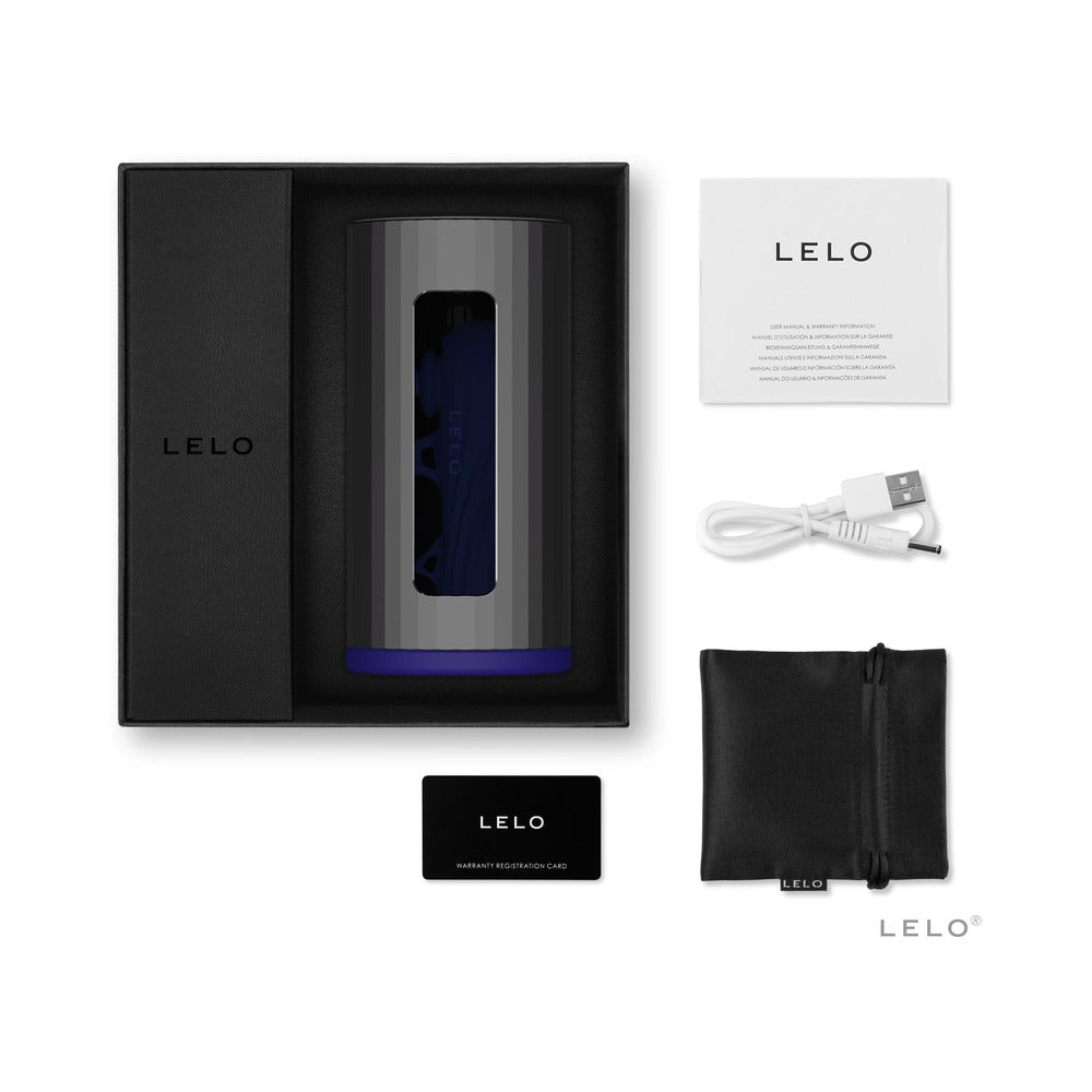 LELO F1S V2 Masturbator Gunmetal/Midnight Blue