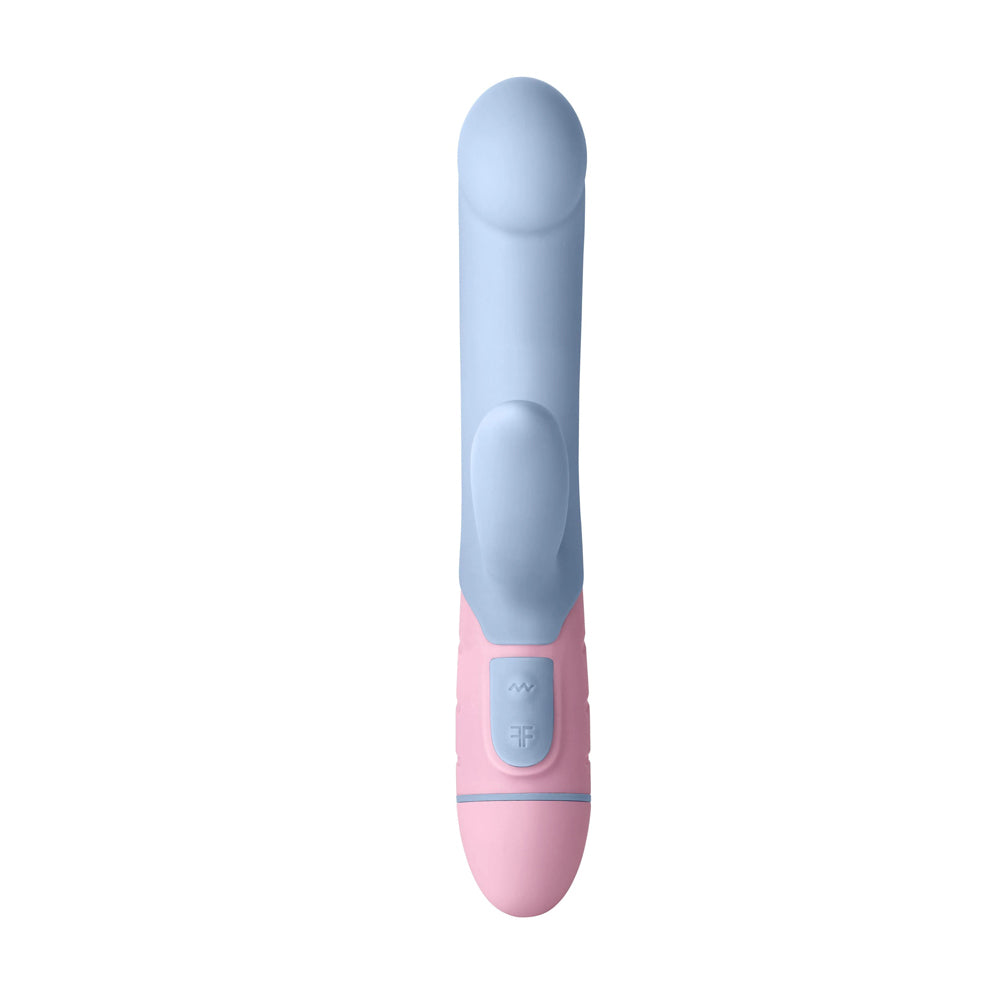 Vibrador de conejo FemmeFunn FFIX azul claro