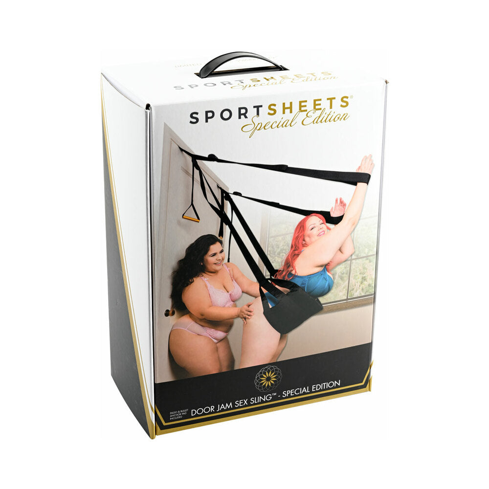 Sportsheets Special Edition Door Jam Sex Sling Black