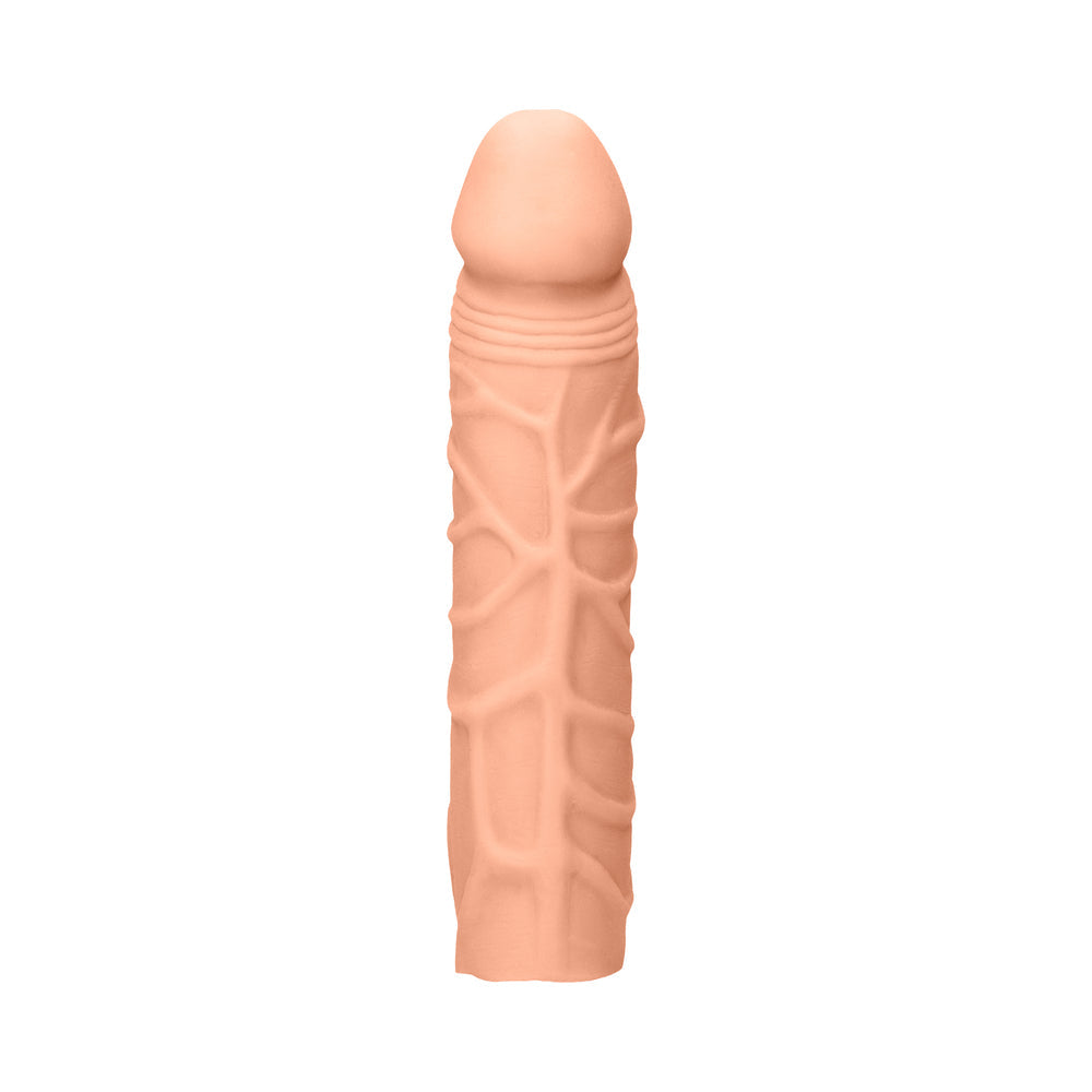 RealRock Veiny 7in Penis Extender Beige