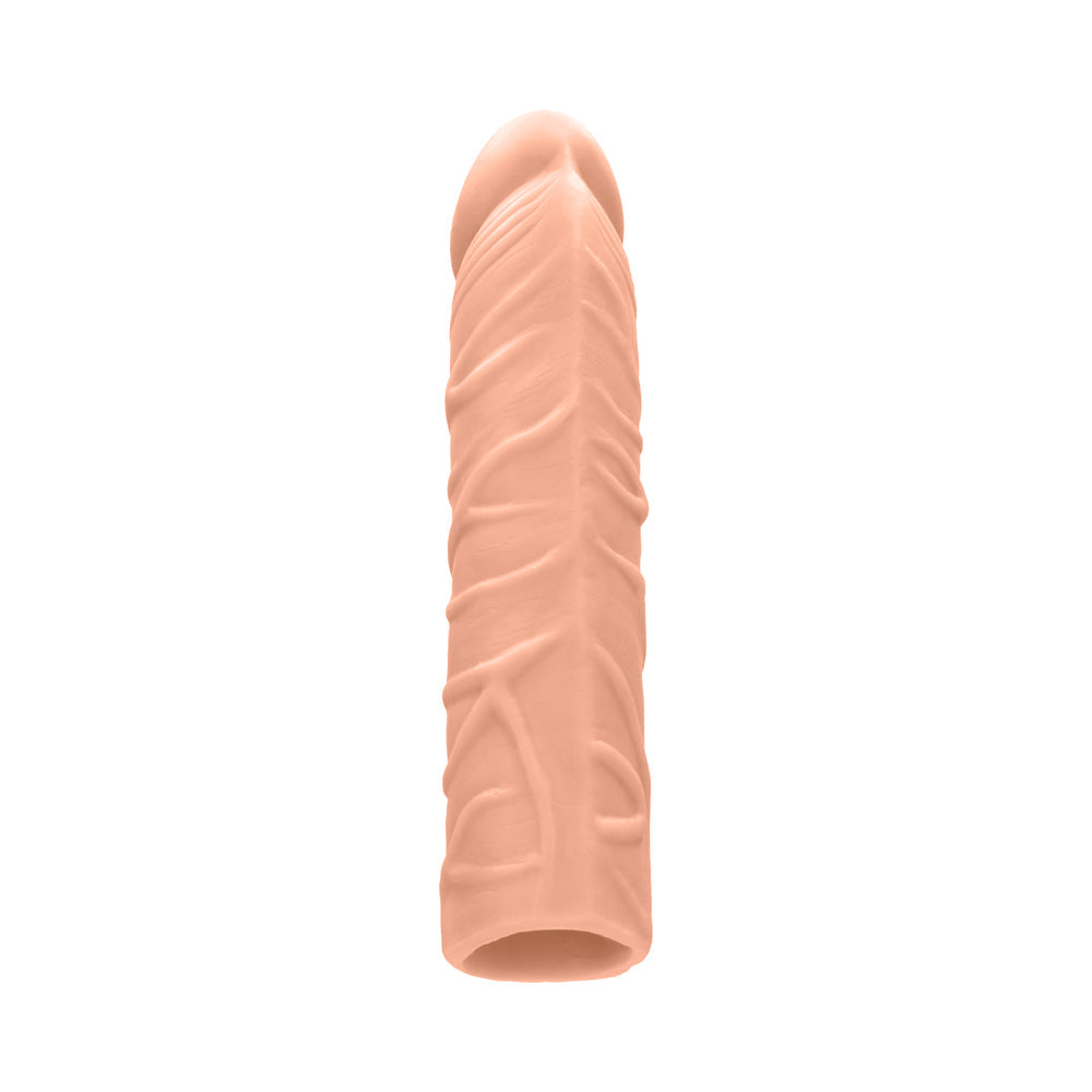 RealRock Veiny 7in Penis Extender Beige