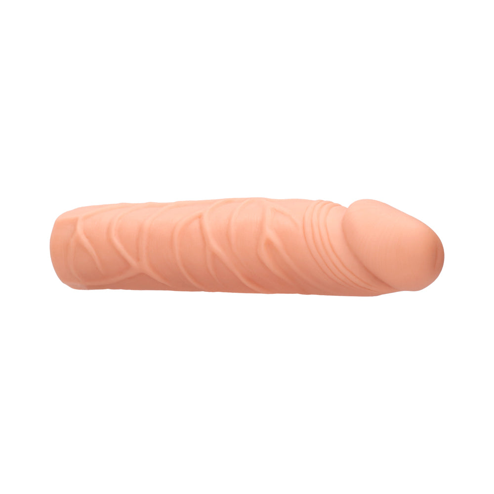 RealRock Veiny 7in Penis Extender Beige