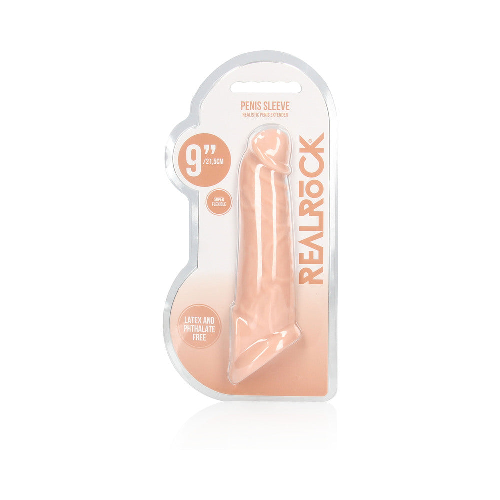 RealRock 9in Penis Extender Sling Beige