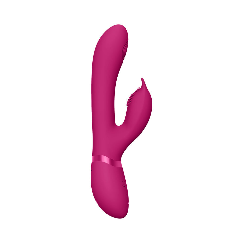 Vibrador de conejo con pulso oscilante VIVE AIMI, color rosa