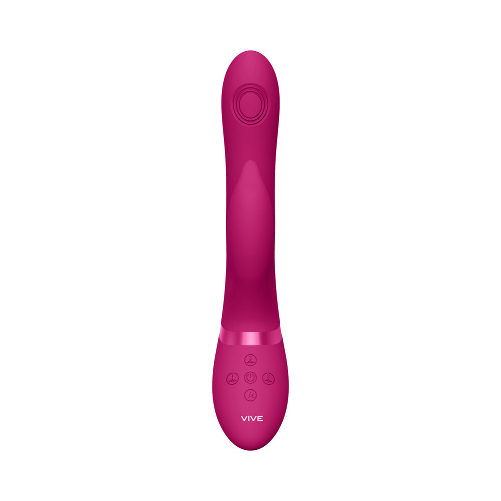 Vibrador de conejo con pulso oscilante VIVE AIMI, color rosa