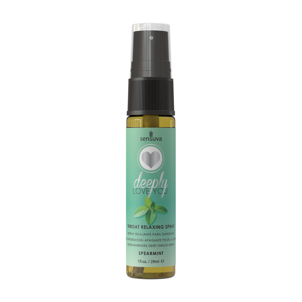 Sensuva Deeply Love You Throat Relaxing Spray Spearmint 1 oz. Bottle