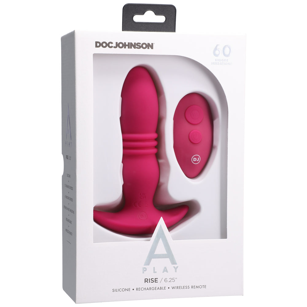 A-Play RISE Recharge Sili Anal Plug /Rem